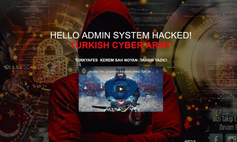 Τούρκοι χάκερς την "έπεσαν" σε σελίδα υπουργείου με συνθήματα των Γκρίζων Λύκων